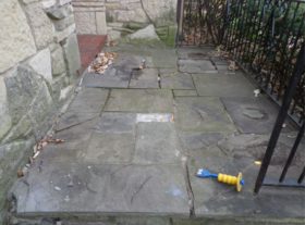 Patio Repair by MLC Workers