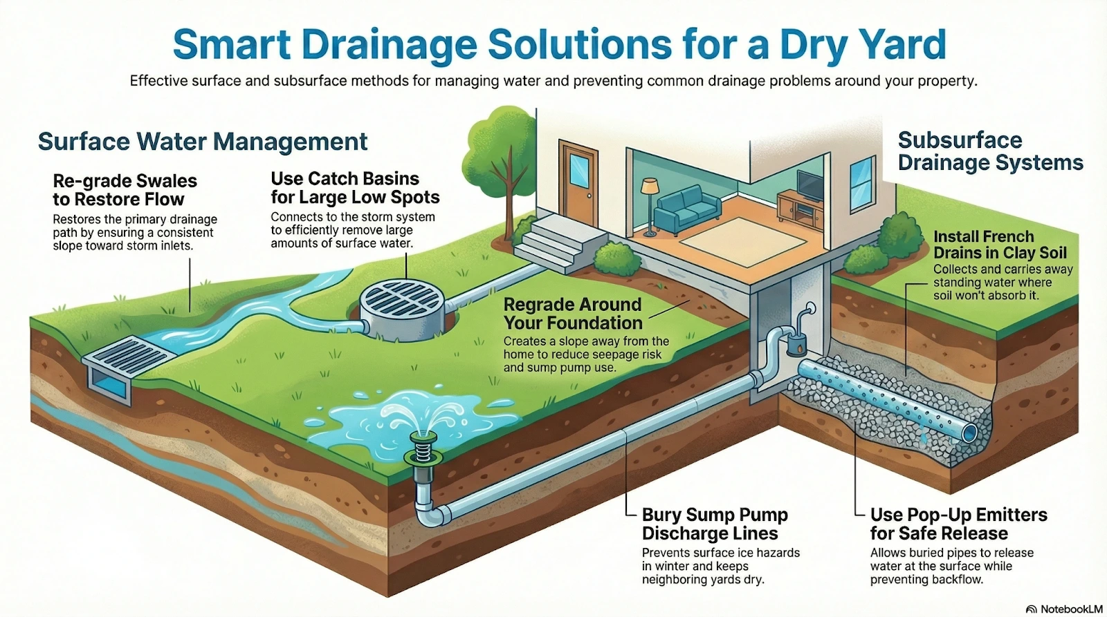 Drainage Solutions for Dry Yard